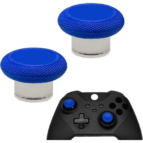2 in 1 Short Metal Thumbsticks Replacement for Elite Series 2 Core Controllers, Replacement Thumbsticks for Xbox Elite Series 2 Controllers(Black)