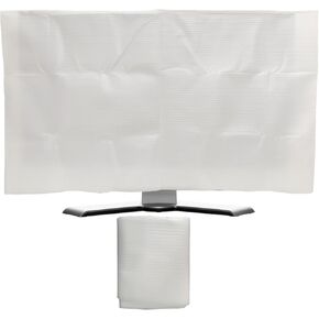 Foam Flat Screen TV Cover Fits Up to 80"L x 48"W Flat Screen TV，80-85 Inch Television Foam Cover for TV Protection During House Moving, Storage, or Home Renovation-1 Pack