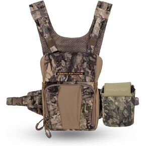Eberlestock Recon Modular Bino Pack (Mirage, Large) and Recon Rangefinder Pouch (Mirage) Bundle - Advanced Binocular Harness System