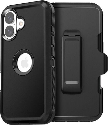 AICASE for iPhone 16 Pro Max Case ، حماية الانخفاض الثقيل للكامل من الجسم المقاوم للصدمات/الإسقاط/الإسقاط/المقاومة للوقاية العسكرية. in Kuwait