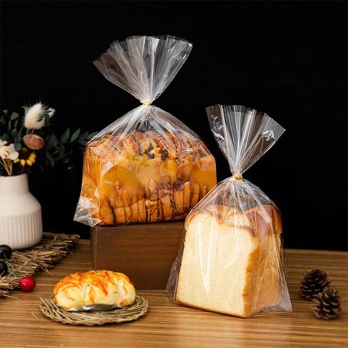 Cellophane Treat Bags, Cellophane Bags, 120 PCS Clear Cellophane Bags, 6x10 Inch Plastic Cellophane Gift Bags Cookie Bags Candy Bags with Twist Ties for Gift Wrapping Packaging Party Favor Supplies in Kuwait