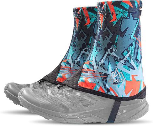JEELAD Trail Running Gaiters Gaiters for Hiking Running Shoe Hiking Gaiters for Men Women Waterproof Sandproof for Running Hunting Skiing Mountaineering in Kuwait