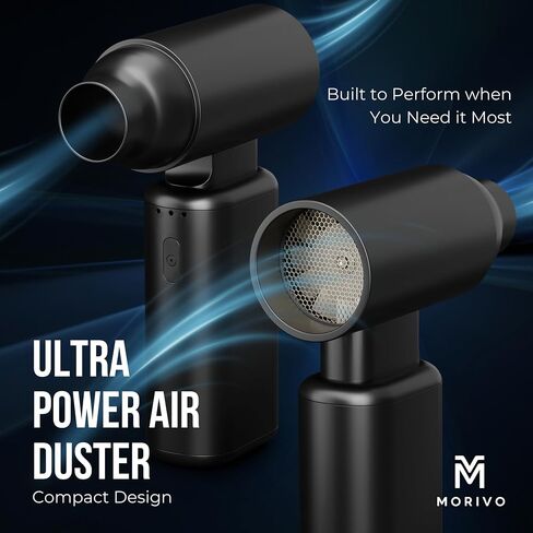 XP500 Duster Air Compressed Air - منفاخ قوي بثلاث سرعات يصل إلى 130000 دورة في الدقيقة للاعبين والمعسكر والفنانين وتفاصيل السيارات - قابل لإعادة الشحن ، متعدد الاستخدامات المحمولة للتنظيف والتضخيم والتجفيف in Saudi Arabia