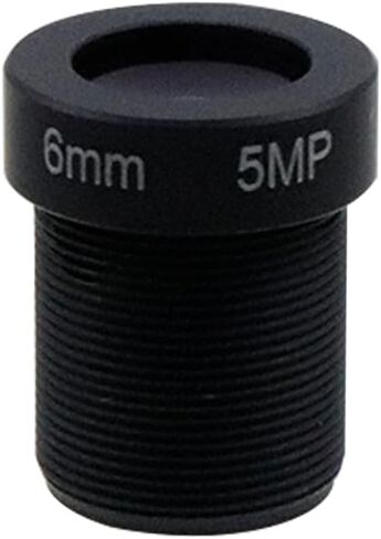 16mm 5MP Fixed Board Lens, 5MP HD CCTV Security Camera Wide Angle Lens,Standard M12 Screw Connector Camera Replacement Parts in Kuwait