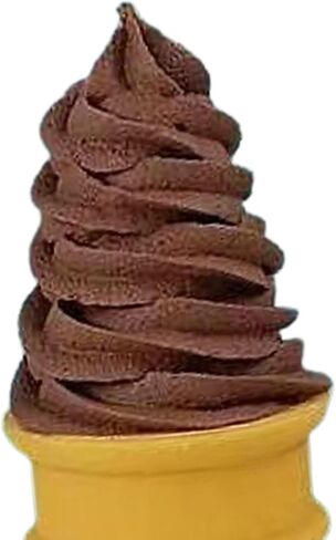 Fenteer Fake Ice Cream Cone Simulation Ice Cream Food Model Realistic Pretend Food Toy for Decoration Fake Cupcake Prop Desktop Decor Display, White in Kuwait