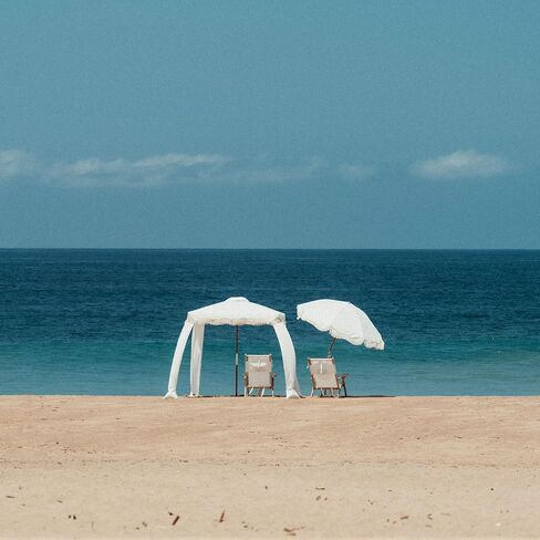 Business & Pleasure Co. Premium Beach Cabana in Saudi Arabia