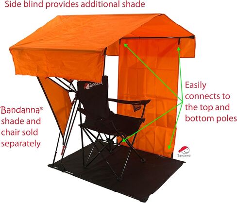 Bandanna Side Blind (Orange) (Includes one Side Blind) in Saudi Arabia