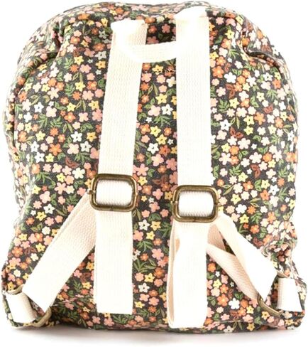 Billabong Women's Mini Mama Canvas Backpack, Black Sands 1, Medium in Saudi Arabia