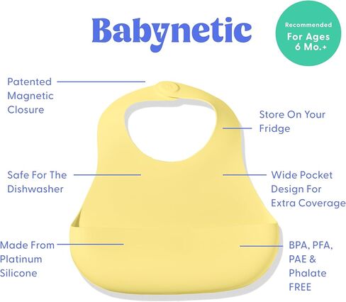 مريلة سيليكون مغناطيسية من Babynetic in Kuwait