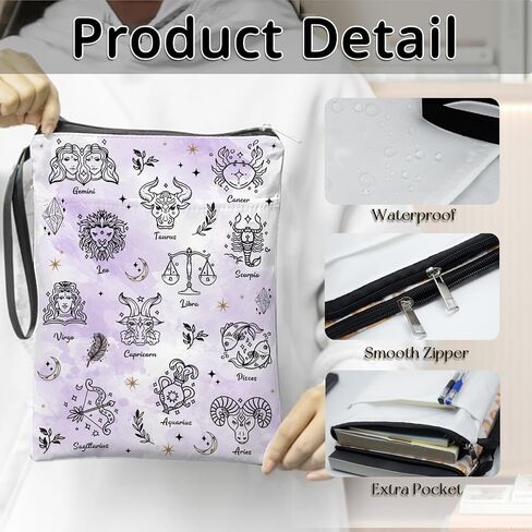 Rose Skull Book Cover Book Sleeve for Book Lovers, Memory Foam Waterproof Book Sleeve, Durable Study Accessory, Stylish Protection for Books, Gift for Students 11.2 x 8.3 in in Saudi Arabia
