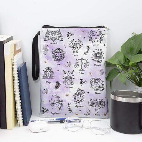 Rose Skull Book Cover Book Sleeve for Book Lovers, Memory Foam Waterproof Book Sleeve, Durable Study Accessory, Stylish Protection for Books, Gift for Students 11.2 x 8.3 in in Saudi Arabia