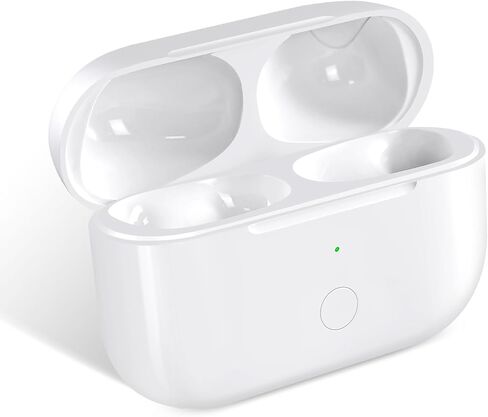 Wireless Charging Case Replacement Compatible with AirPod 3rd Generation, Air Pod 3 Charger Case with Bluetooth Pairing Sync Button in Kuwait
