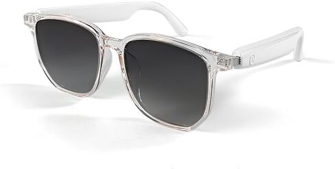 Smart Glasses, Bluetooth Glasses for Women & Men, Magnetic Charging,Unisex, Open-Ear Design, Voice Assistant, 5.3 Bluetooth with Audio Mic for Working Gaming (Anti-Blue Light Lenses) in Kuwait