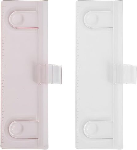 Oedema 2 Pcs Computer Message Board Acrylic Monitor Memo Boards Reminder Pad Side Panels for Home Desktop Office, Pink in Saudi Arabia