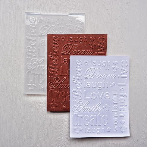Thank You Thanks Embossing Folders for Card Making Embossing Template for DIY Paper Crafts Scrapbooking Polymer Clay Decoration in Saudi Arabia