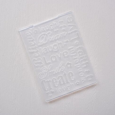 Thank You Thanks Embossing Folders for Card Making Embossing Template for DIY Paper Crafts Scrapbooking Polymer Clay Decoration in Saudi Arabia