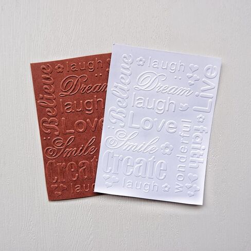 Thank You Thanks Embossing Folders for Card Making Embossing Template for DIY Paper Crafts Scrapbooking Polymer Clay Decoration in Saudi Arabia