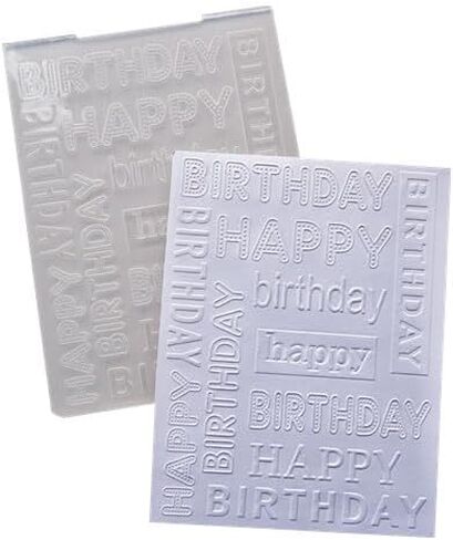 Thank You Thanks Embossing Folders for Card Making Embossing Template for DIY Paper Crafts Scrapbooking Polymer Clay Decoration in Saudi Arabia