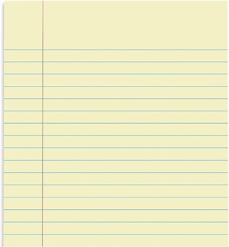 Staples 534354 Notepads 5-Inch x 8-Inch Narrow White 50 Sh./Pad 12 Pads/PK in Saudi Arabia