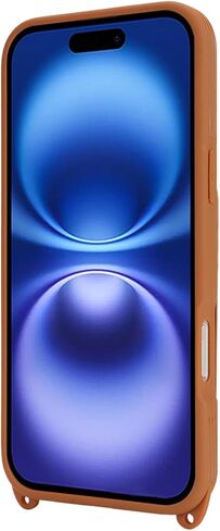 Jaorty متوافق مع iPhone 16 Pro Case Wallet مع حامل البطاقة للنساء الرجال ، مع حامل الحلقة ، PU Leather Magnetic Snapper Phone with Crossbody Strap for iPhone 16 Pro 6.3 "، Beige in Kuwait