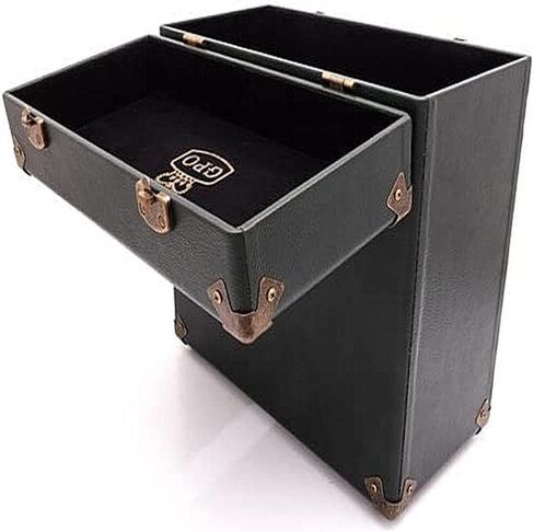GPO Portable Retro Carry Case for LPs ، والألبومات وسجلات الفينيل 12 بوصة (يحمل 30 ألبومًا) in Saudi Arabia