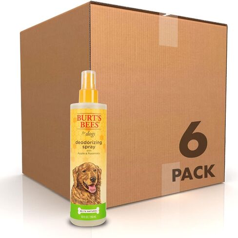 Burt's Bees for Pets Deodorizing Spray for Dogs with with Hazel, Lemongrass and Sage Fragrance, 99% Natural Origin Formulas, Best Waterless Dog Shampoo - Gentle Dry Shampoo for Dogs, 10 oz in Saudi Arabia
