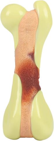 Tikaton Dog Phem Toys لمضغات العدوانية ، نكهة زبدة الفول السوداني دائمة الكلب التسنين مضغ ألعاب العظام لجرى كبيرة/متوسطة/صغيرة in Kuwait