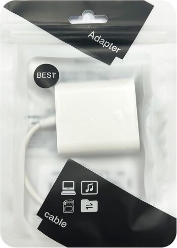 USB C SD Card Reader for iPhone 15/16, MacBook, Mac, Type C Memory Card Reader, SD Card Adapter Supports SD and MicroSD, USB C to SD Card Reader for PC, Computer, Samsung, Android (Plug and Play) in Kuwait