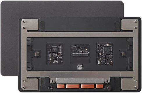 A2992 استبدال لوحة التتبع لـ MacBook Pro (14 بوصة ، M3 Pro أو M3 Max ، نوفمبر 2023) Force Touch Touch مع مجموعة أدوات الكابل والمسامير EMC 8407 (Space Black) in Kuwait