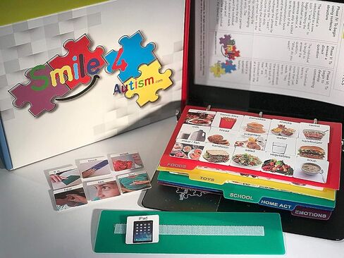 Visual Communication Book,162 ASD Photo Picture Cards: Autism Language Vocabulary, Speech Articulation Therapy, ADHD & Apraxia Learning in Saudi Arabia