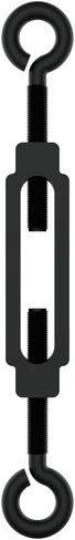 National Hardware N820-116 Turnbuckle Eye, 3/8" × 10-1/2", Black in Saudi Arabia