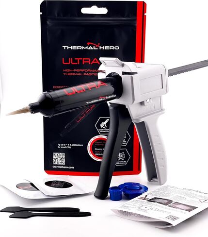 عجينة حرارية Ultra (4G) للتطبيقات المتقدمة جميع وحدة المعالجة المركزية GPU Xbox PS4 PS5 مدفوع. تنظيف القماش والملعقة in Kuwait