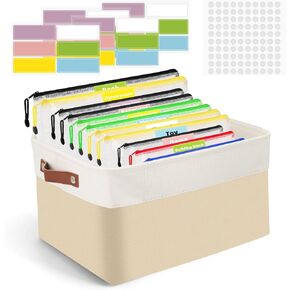Board Game Storage Kit,Board Game Organizers and Storage Includes 14pcs Zipper Bags with DIY Stickers and Double-Sided Adhesive Dots,Board Game Bags for Puzzle Games Files Home Office（Grey）