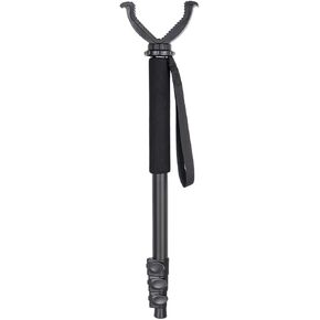 Hunting Monopod Stand Shooting Stick Gun Rifle Rest for Hunting, Shooting, and Scope Zeroing, 22"-56" Portable Shooting Rests with V Yoke Head for Rifles