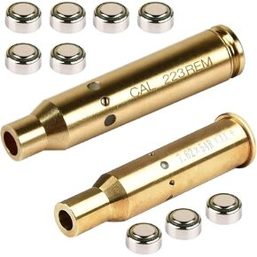 MidTen Bore Sight Cal Red Dot Boresighter for 223 5.56mm Rem Gauge and 7.62x54R boresighter