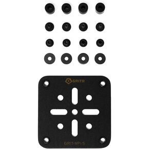 GRITR Kydex Hook & Loop Panel Insert for Holsters, EDC Organizer for Military Gear & Tactical Equipment, Rigid Hook and Loop Panel Backpack Insert