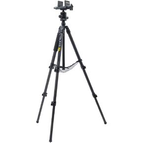 TenPoint Axis Tripod - Shooting Stability Specifically Designed for Blind Hunting - Extends from 25" to 40" - Lightweight, Compact Design - Includes Two Built-in Levels & Carry Bag