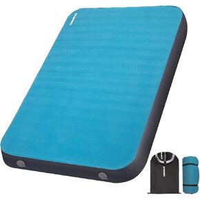 FUNDANGO Camping Sleeping Pad, Self Inflating Camping Mattress Cot with Pump Sack for Tents Car Van Outdoor Home