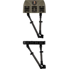 Tightspot Archery Hunting Lightweigh Pivot 2-Piece 5 Arrow Fully Adjustable Quiver Lite, Moss Green, LH
