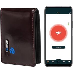 Anti-Lost Bluetooth Wallet Tracker & Finder (Red)
