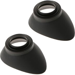 2Pcs Telescopes Eye Cups 22mm Inner Diameter Foldable Eyepiece Cover Telescopes Rubber Eyecups For 42-48mm Microscope Telescopes Eyepiece Cover Eye Cups
