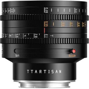 TTArtisan 35mm T2.1 Dual Bokeh Cine Lens for L-Mount Cameras, Full Frame Wide Angle Mirrorless Camera lens for Panasonic S1/S1R/S1H/S5M2/S9, for Sigma FP, FPL, BF, for Lecia SL, SL2, SL2-S, SL3, SL3-S