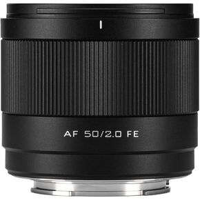 VILTROX 50mm f2.0 FE, 50mm f/2.0 e-Mount Full Frame Camera Lens Ultra Wide Angle Auto Focus Lens for Sony a7CR a7C a7CII a6700 ZV-E100 a6400 a6600 a7III a7IV