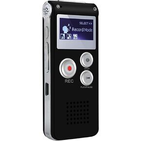 128GB(1520Hour) Magnetic Digital Voice Recorder - Voice Activated Recorder with AI-Intelligent Triple Noise Reduction - Audio Recorder Device for Lectures Meetings Interviews