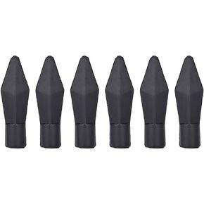 25 Pcs Soft Rubber Practice Arrowhead Safety Glue On Target Arrow Tips for Shooting Practice Hunting Game