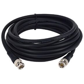 HD-SDI Cable 16.5ft 75 Ohm BNC Male to Male Coax Coax Coax Cable 1080p 128 Braid Ofc Core for 4K 8K HD SDI BMCC Security Camera Switcher Recorder CCTV Video Switcher