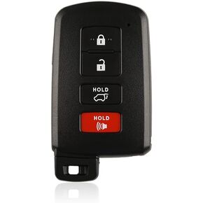 fit for 2018 Toyota Highlander Smart Key Remote Key Fob 315MHz 8A Chip 3+1 Buttons with Panic Alarm SUV FCC ID: HYQ14FBA
