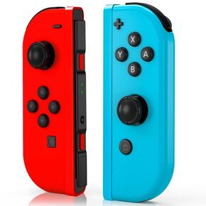 Controller for Switch Controller Compatible for Switch/Lite/OLED, Replacement Controller Support with Dual Vibration, Motion Controls & Wake-up/Screenshot