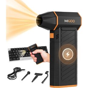 Compressed Air Duster, 180000RPM Electric Air Duster, 3-Gear Adjustable Turbo Fan, Jet Dry Blower for Pc, Car, Keyboard Cleaning, mini Turbo Snow Blower in Saudi Arabia