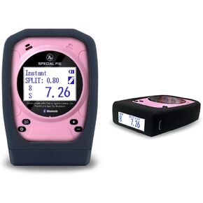 Shot Timer for Shooting Competition, Shooting Timer for Training & Dry Fire, Smart Sensor, Loud Buzzer, Bluetooth & Mobile App with Data Record (Pink, A)